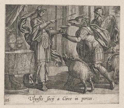 Circe Changing Ulysses' Men into Swine