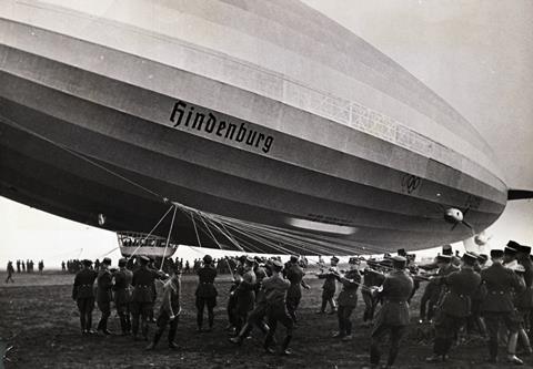 The Hindenburg airship