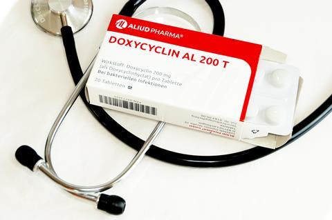 Doxycyclin broad band antibiotics 