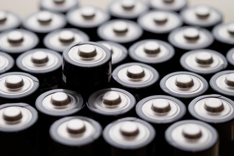 An image of batteries
