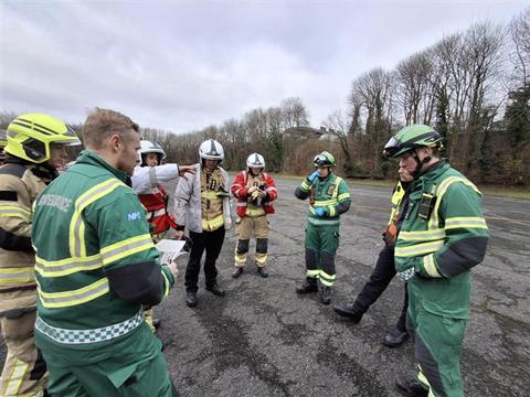 Preparing emergency services for chemical hazards