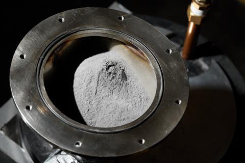An image showing iron powder