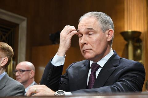 A photograph of Scott Pruitt 