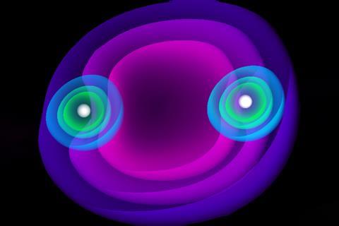 An image showing a positron bond