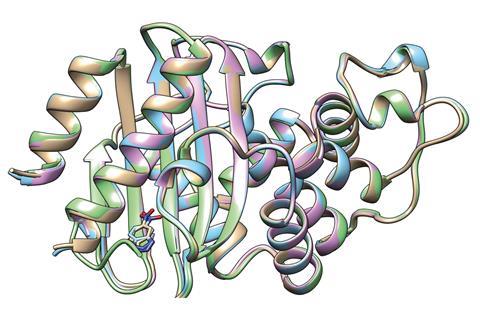 An image showing a Kemp eliminase