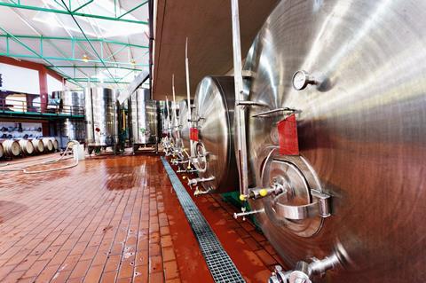 Stainless steel wine tanks