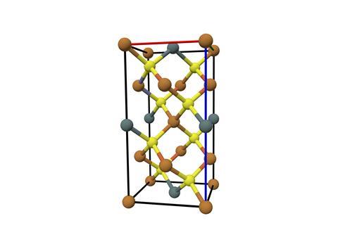 Structure of kesterite