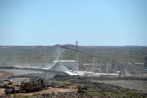Lithium mining in Australia