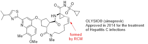 Structure of simeprevir