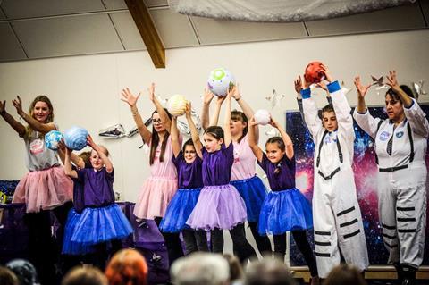 The Space Ballet workshop organised by the Lightyear Foundation