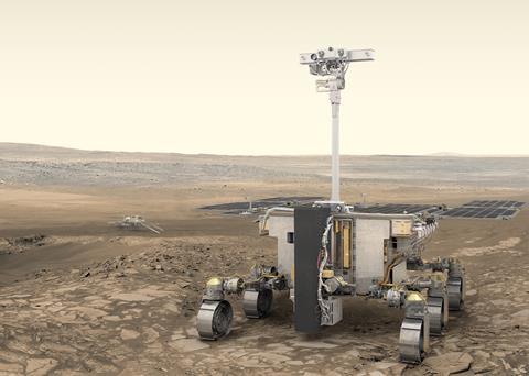 A picture of ExoMars rover