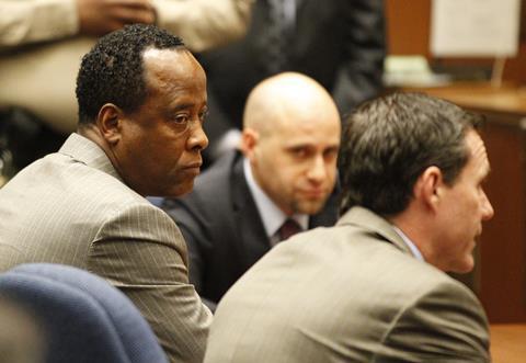 Dr Conrad Murray in court