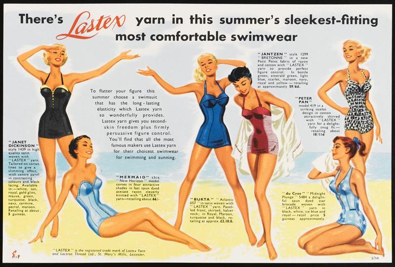 Underwear for Girls – 1910s Vintage Illustration Stock Photo - Alamy