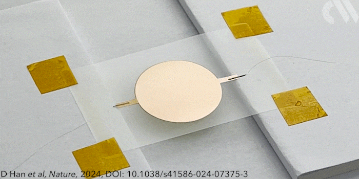 Gif showing muscle cooling device