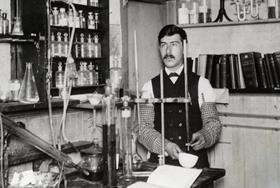 Radical chemistry pioneer Moses Gomberg probably made a trivalent carbon years before he realised