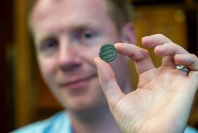 Chemical analysis reveals origins of early English silver coins
